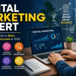 Professional Digital Marketing Expert working on SEO, content marketing, social media, PPC advertising, analytics, AI tools, and online business growth in 2026.